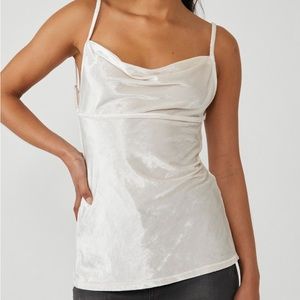 Free People | All Night Velvet Tunic - Ivory